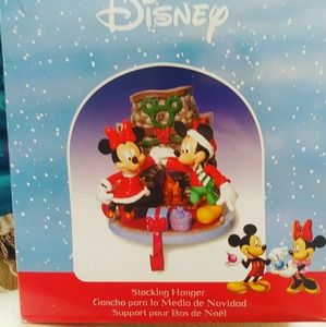 Minnie & Mickey Christmas Stock hanger